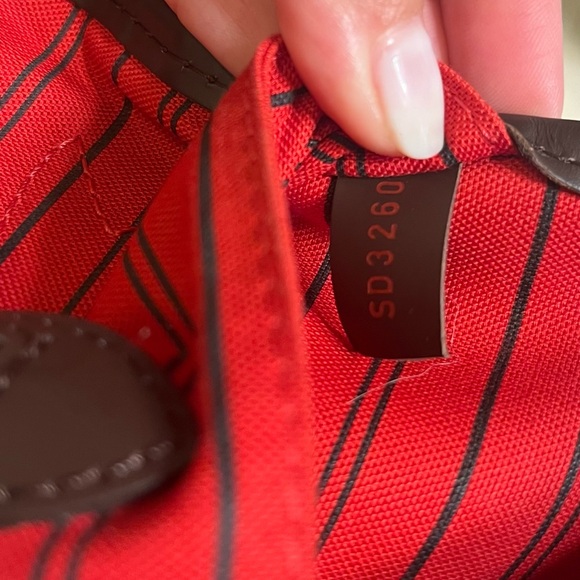 🎁EARLY🎁SALE 🚨2020 EUC Neverfull MM🚨 Louis Vuitton Daimer Ebene - Picture 5 of 10